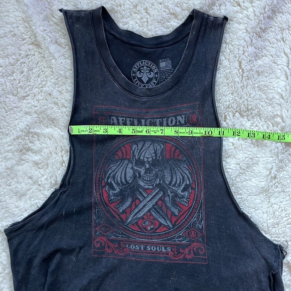 ❌SOLD❌Affliction Women’s Tank Top-Med - Picture 3 of 9